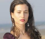 Elisa Lasowski, Didier Bourdon et Woofy, lors du 23e Festival du Cinéma Romantique de Cabourg, qui s'est tenu du 10 au 14 juin 2009 !