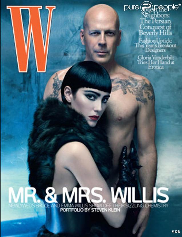 Bruce Willis et Emma Heming pour 