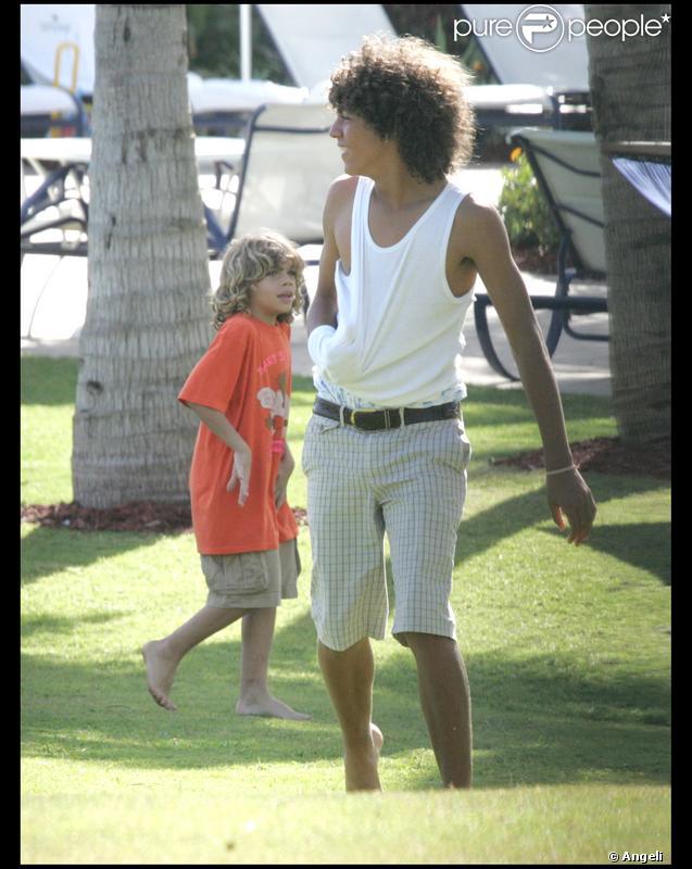 Noah et Elias, les fils de Boris Becker