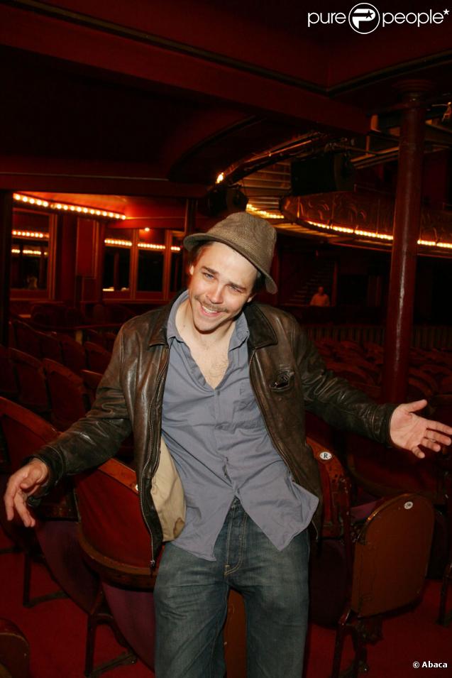 Arthur Jugnot lors de la conférence de presse aux Folies Bergère le 18 juin 2009 pour annoncer la saison théâtrale 2009-2010