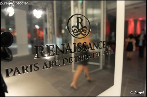 L'Hôtel Renaissance Paris Arc de Triomphe, au 39 avenue de Wagram, le 18 juin 2009 !