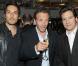 Vincent Elbaz, Stéphane Freiss et Laurent Gerra, très ému par son retour à l'endroit de ses débuts, lors de l'inauguration de l'Hôtel Renaissance Paris Arc de Triomphe, au 39 avenue de Wagram, le 18 juin 2009 !