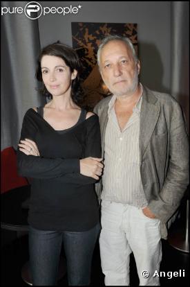Zabou Breitman et François Berléand, lors de l'inauguration de l'Hôtel Renaissance Paris Arc de Triomphe, au 39 avenue de Wagram, le 18 juin 2009 !