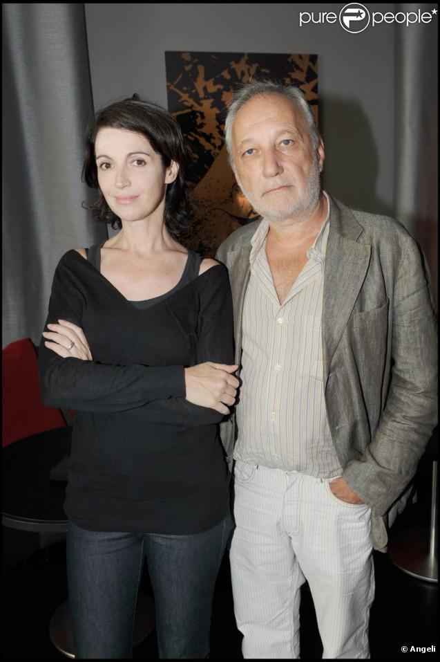 Zabou Breitman et François Berléand, lors de l'inauguration de l'Hôtel Renaissance Paris Arc de Triomphe, au 39 avenue de Wagram, le 18 juin 2009 !
