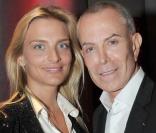 Sarah Marshall et Jean-Claude Jitrois, lors de l'inauguration de l'Hôtel Renaissance Paris Arc de Triomphe, au 39 avenue de Wagram, le 18 juin 2009 !