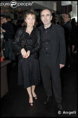Philippe Harel et sa femme Sylvie Bourgeois, lors de l'inauguration de l'Hôtel Renaissance Paris Arc de Triomphe, au 39 avenue de Wagram, le 18 juin 2009 !