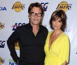 Lisa Rinna et Harry Hamlin ont assisté à la fête organisée en l'honneur des Lakers