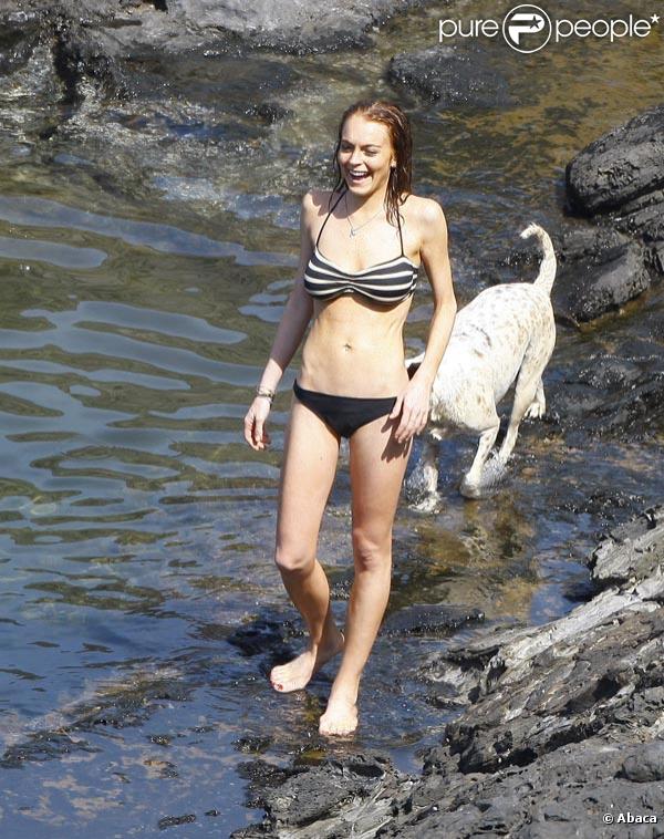 La jolie LiLo... un rien l'habille ! 