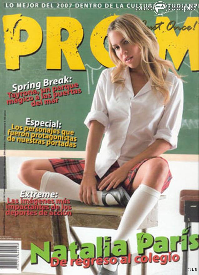 La bombe Natalia Paris, en couverture de Prom ! 