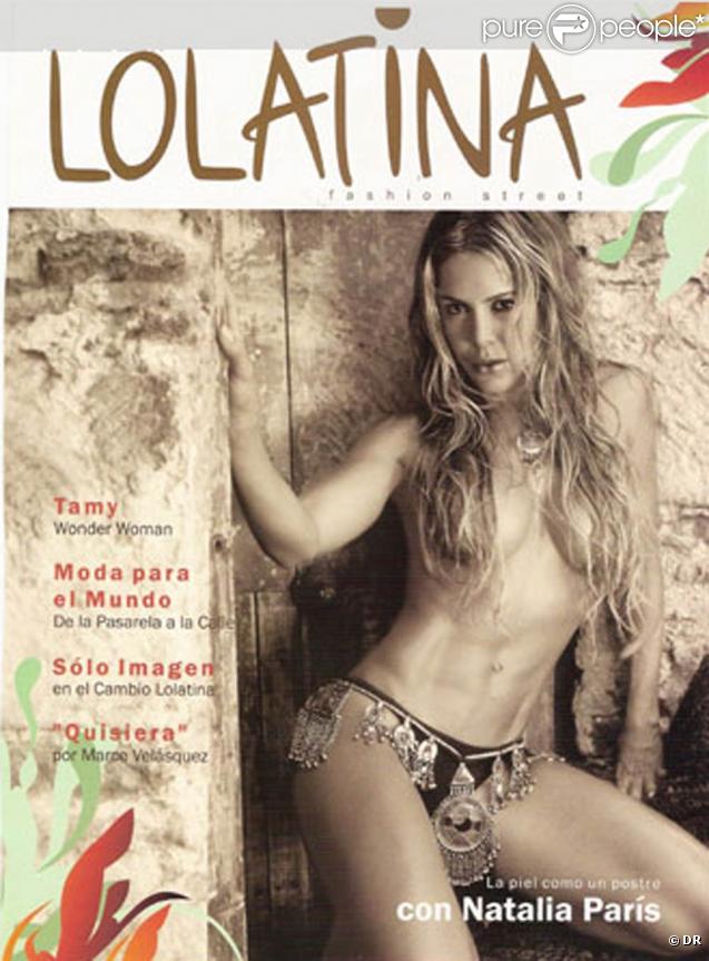 La bombe Natalia Paris, en couverture de Lolatina ! 