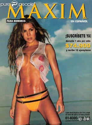 La bombe Natalia Paris, en couverture de Maxim !