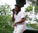 Yannick Noah lors de la célébration de la fête de la musique francophone à Central Park à New York le 21 juin 2009