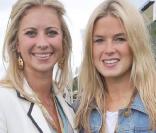 Grand Prix de Silverstone, le 21 juin 2009 : Isabelle Calthorpe et Holly Branson 