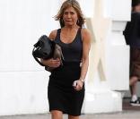 Jennifer Aniston sur le tournage de Bounty Hunter, à Atlantic City, le 24 juin 2009 !