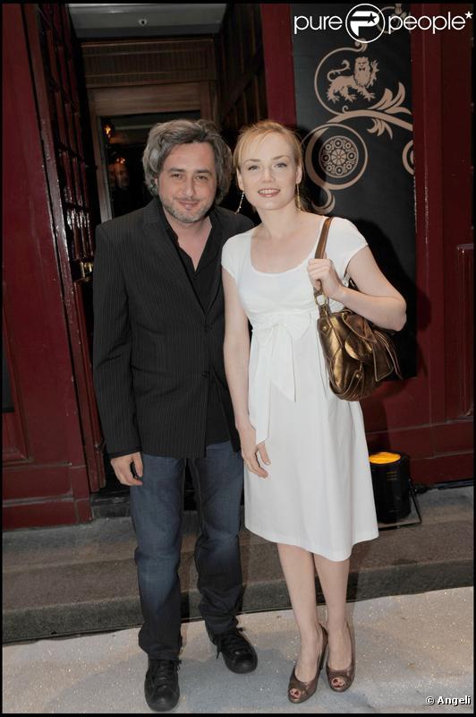 Nicolas Rey et Julie Judd à la soirée Chivas chez Castel
