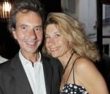 Basile de Koch et Frigide Barjot à la soirée Chivas chez Castel