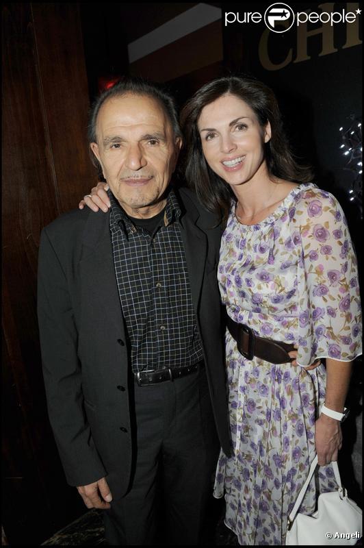 Jean-Pierre Kalfon et Caroline Barclay à la soirée Chivas chez Castel