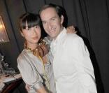La Djette et Xavier Brunet à la soirée Chivas chez Castel