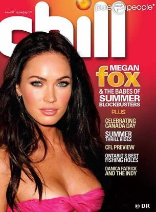 Megan Fox en couverture du magazine canadien Chill