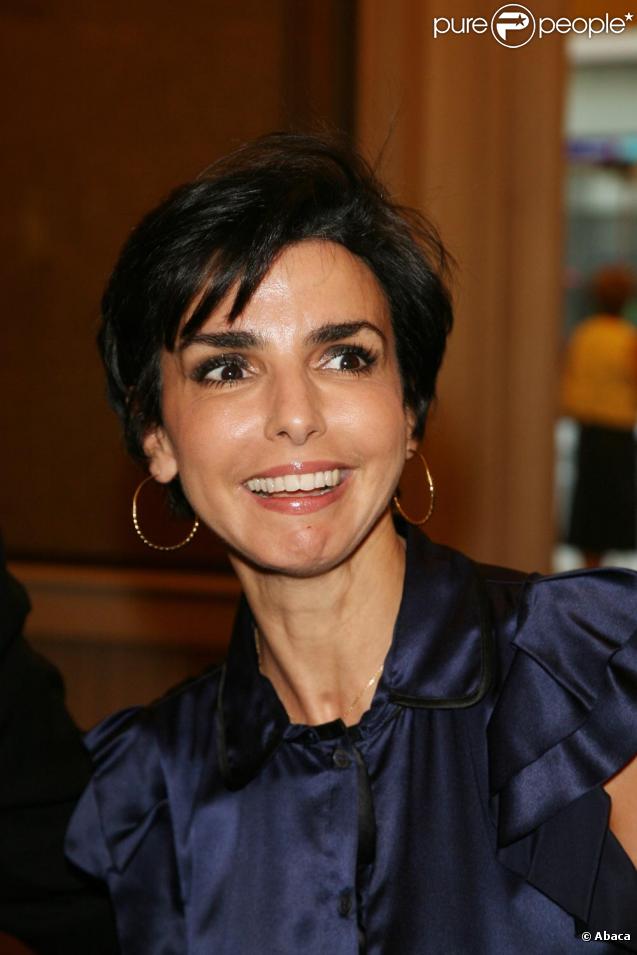 Rachida Dati hier au gala pour l'aide aux enfants réfugiés à Paris