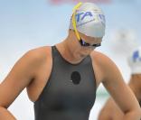Federica Pellegrini aux Jeux Méditerranéens de Pescara (Italie), le 28 juin 2009
