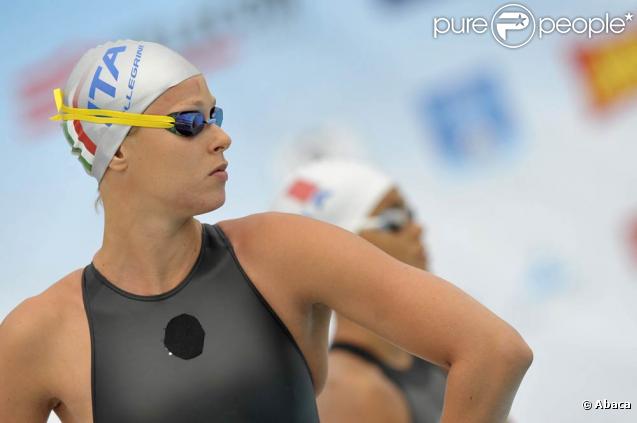 Federica Pellegrini aux Jeux Méditerranéens de Pescara (Italie), le 28 juin 2009