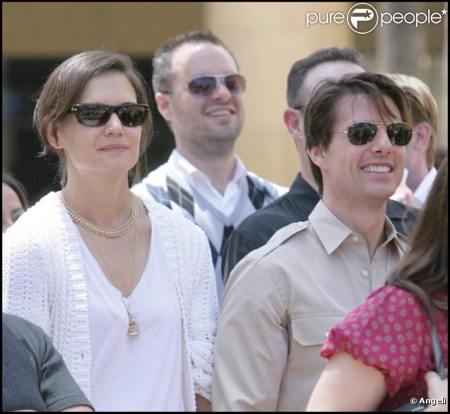 Katie Holmes et Tom Cruise  