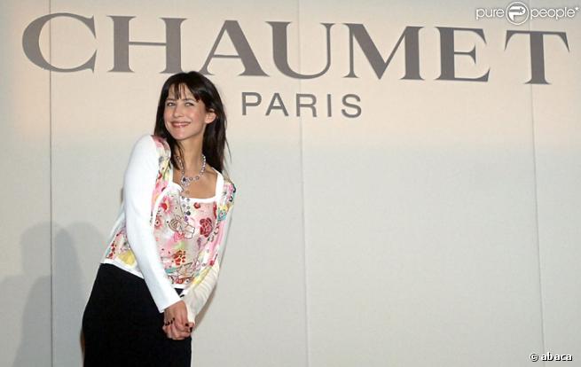 Sophie Marceau à l'inauguration de la boutique Chaumet à Shangaï