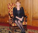 Sarah Ferguson fait la promotion du film  The Young Victoria . 07/07/09