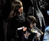 Paris Jackson et son petit frère Blanket 