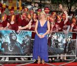 Première de  Harry Potter et le Prince de Sang-Mêlé  à Londres, Leicester Square, le 7 juillet 2009 : J.K. Rowling et ses fans 