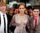 Première de  Harry Potter et le Prince de Sang-Mêlé  à Londres, Leicester Square, le 7 juillet 2009 : Rupert Grint, Emma Watson et Daniel Radcliffe 