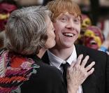Première de  Harry Potter et le Prince de Sang-Mêlé  à Londres, Leicester Square, le 7 juillet 2009 : Rupert Grint et Maggie Smith 