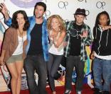 Sophia Bush, Brody Jenner, AnnaLynne McCord, Joel Madden et le rappeur Bow Wow à la soirée de lancement de la nouvelle campagne de pub de la marque OP, à Hollywood