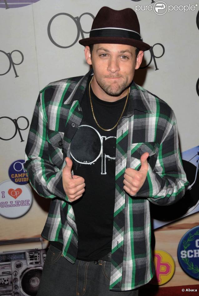 Joel Madden à la soirée de lancement de la nouvelle campagne de pub de la marque OP, à Hollywood 