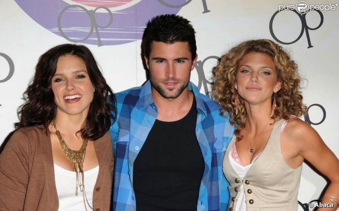 Sophia Bush, Brody Jenner et AnnaLynne McCord à la soirée de lancement de la nouvelle campagne de pub de Open la marque OP, à Hollywood