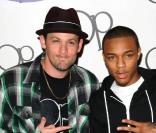 Bow Wow et Joel Madden à la soirée de lancement de la nouvelle campagne de pub de la marque OP, à Hollywood