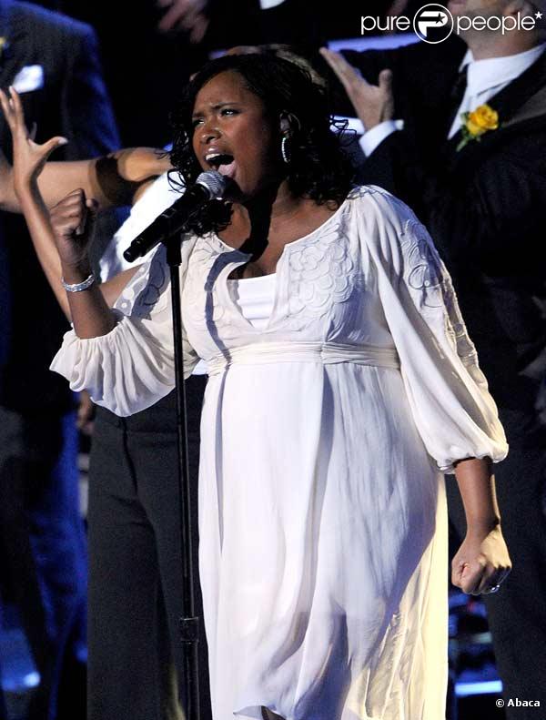 Superbe performance de Jennifer Hudson hier au Staples Center