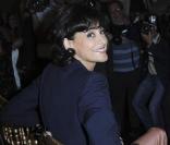 Inès de la Fressange au défilé du créateur Jean-Paul Gaultier. 08/07/09