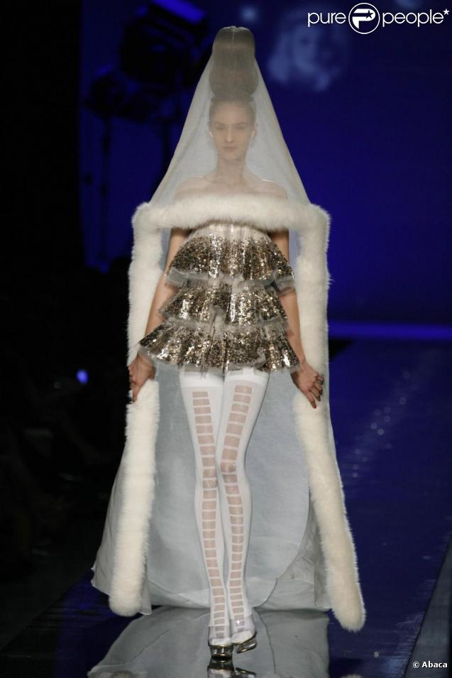 Défilé du créateur Jean-Paul Gaultier. 08/07/09