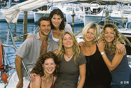 Laly Meignan, ici avec l'équipe des Vacances de l'Amour  