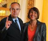 Frédéric Mitterrand et Christine Albanel 