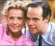 Frédéric Mitterrand et Jeanne Moreau en 1987