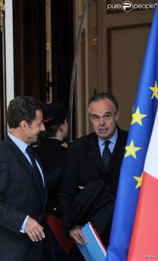 Frédéric Mitterrand et Nicolas Sarkozy le 24 juin 2009