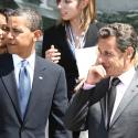 Nicolas Sarkozy et Barack Obama, copains comme cochons... pour mater les jolies filles ?! Regardez !