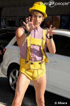 Sacha Baron à New York pour le David Letterman Show