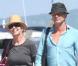 Sting et sa femme Trudie Styler, lors du 7e Festival Global Music et Cinéma, à Ischia, en Italie, le 12 juillet 2009