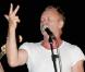 Sting en concert, lors du 7e Festival Global Music et Cinéma, à Ischia, en Italie, le 12 juillet 2009