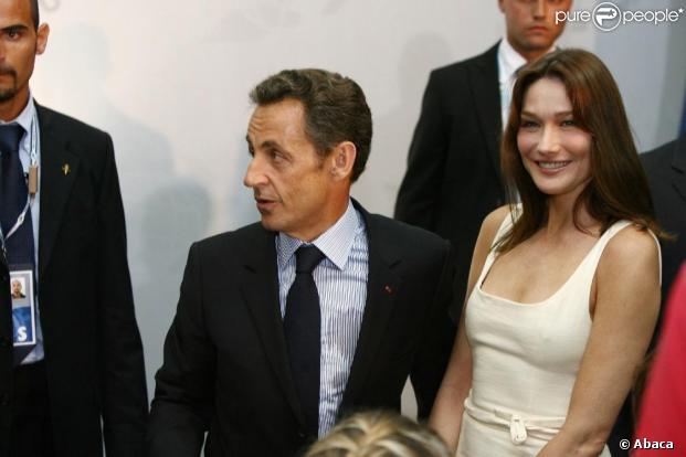 Nicolas Sarkozy et Carla Bruni