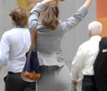 Rachel McAdams en plein tournage à New York